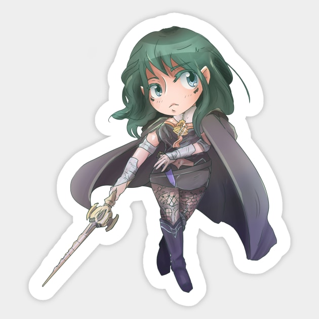 Fem Byleth Sticker by lusalema